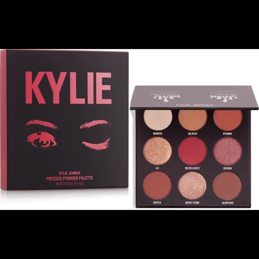 Kylie Cosmetics Burgundy Eye shadow palette